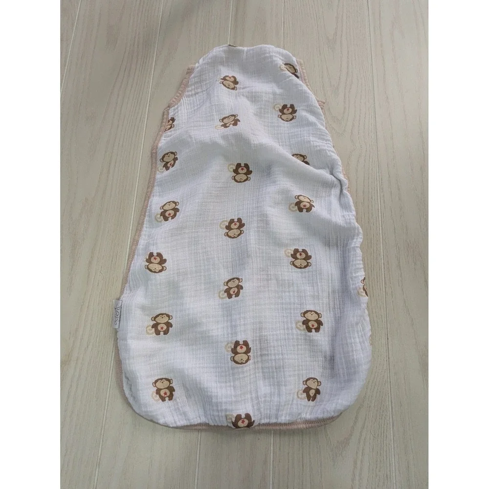 Aden + Anais Baby Muslin Sleep Sack Swaddle Large L 12-18M‎ Monkeys